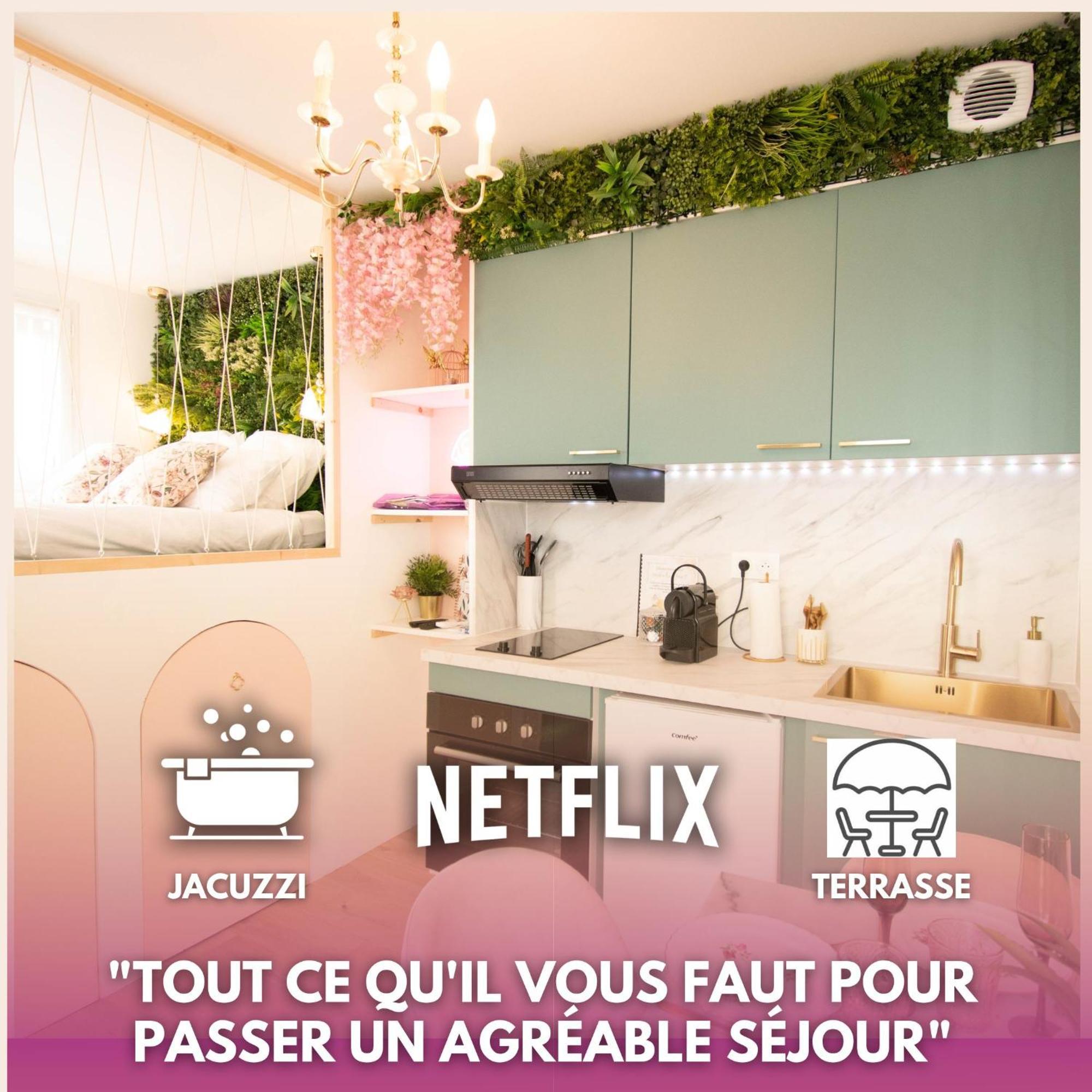 Studio Les 2 Fees - Jacuzzi - Deco Feerique Montfort-sur-Meu Luaran gambar